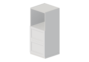 Colunas 3D - Móvel de coluna c/ espaço p/ eletrodomésticos - Ikea - Metod - Maximera - Axstad