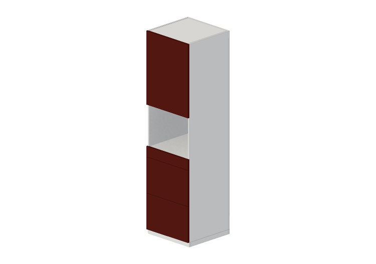Colonne 3D - Mobile a colonna con incasso elettrodomestici... Colonne 3D - Mobile a colonna con incasso elettrodomestici...