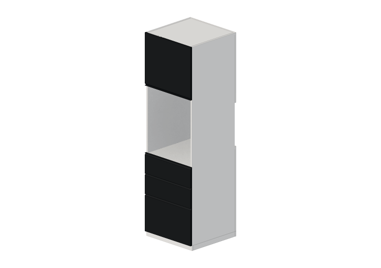 Colonnes 3D - Armoire avec espace électroménagers - Ikea -... Colonnes 3D - Armoire avec espace électroménagers - Ikea -...