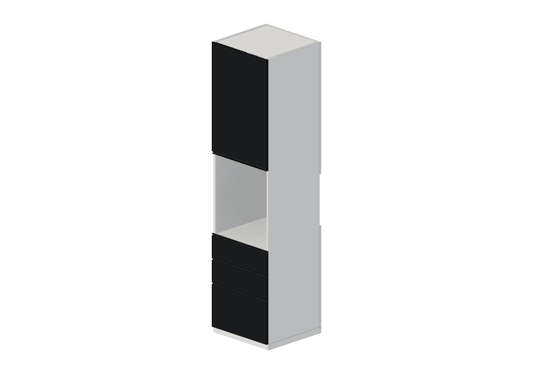 Colonnes 3D - Armoire avec espace électroménagers - Ikea -... Colonnes 3D - Armoire avec espace électroménagers - Ikea -...