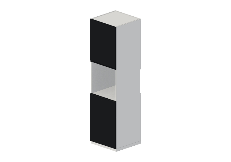 Columnas 3D - Armario columna con electrodomésticos... Columnas 3D - Armario columna con electrodomésticos...