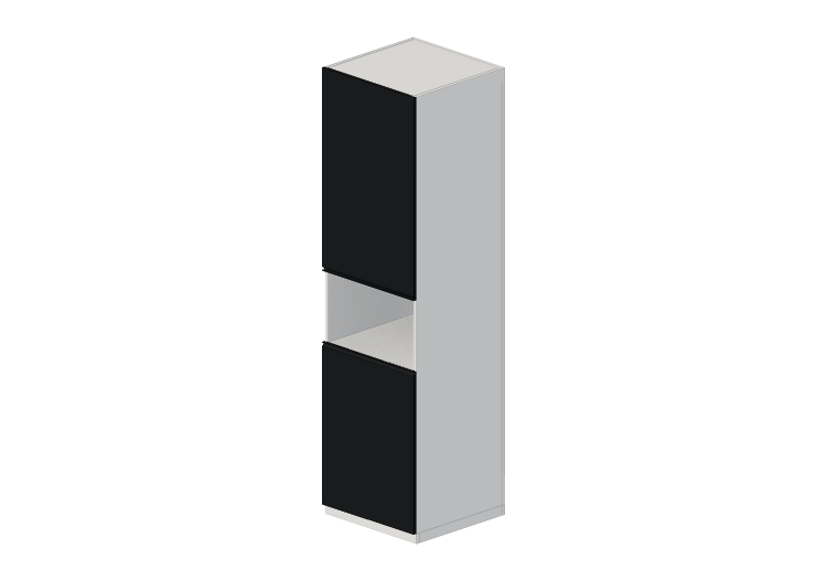 Columnas 3D - Armario columna con electrodomésticos... Columnas 3D - Armario columna con electrodomésticos...