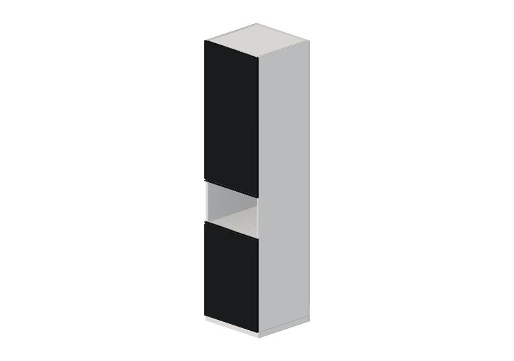 Columnas 3D - Armario columna con electrodomésticos... Columnas 3D - Armario columna con electrodomésticos...