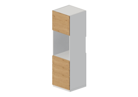 Colonnes 3D - Armoire avec espace électroménagers - Ikea - Metod - Maximera - Voxtorp