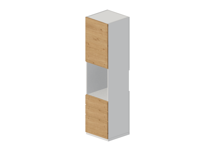 Colonne 3D - Mobile a colonna con incasso elettrodomestici... Colonne 3D - Mobile a colonna con incasso elettrodomestici...