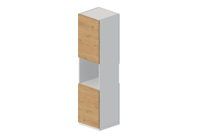 3D S&auml;ulen - Hochschrank f&uuml;r Elektroger&auml;te - Ikea - Metod - Voxtorp