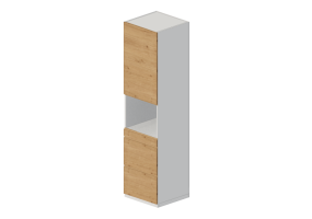 3D S&auml;ulen - Hochschrank f&uuml;r Elektroger&auml;te - Ikea - Metod - Voxtorp
