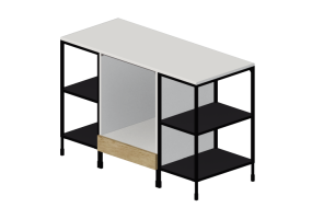 Meubles 3D - Combinaison pour cuisine - Ikea - Enhet