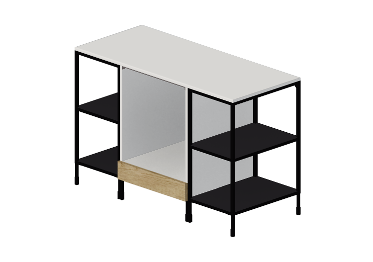 Muebles 3D - Composición para cocina - Ikea - Enhet - IKEA Muebles 3D - Composición para cocina - Ikea - Enhet - IKEA