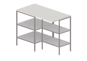 Mobili 3D - Composizione per cucina - Ikea - Enhet