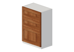 Móveis 3D - Móvel de madeira envernizada - Ikea - Metod - Maximera - Enköping