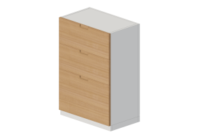 Meubles 3D - Meuble en bois laqué - Ikea - Metod - Maximera - Fröjered