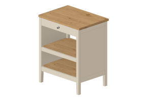 3D Möbel - Kücheninsel aus Holz lackiert - Ikea - Tornviken