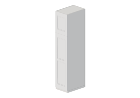 Meubles 3D - Meuble en bois laqué - Ikea - Metod - Axstad