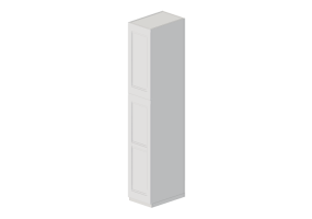 Meubles 3D - Meuble en bois laqué - Ikea - Metod - Axstad