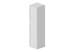 3D Furniture - Corner cabinet in lacquered wood - Ikea - Method - Axstad