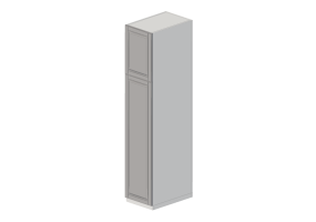 Muebles 3D - Armario de madera lacada - Ikea - Metod - Bodbyn