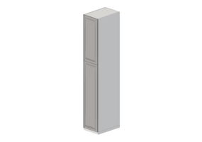 Muebles 3D - Armario de madera lacada - Ikea - Metod - Bodbyn