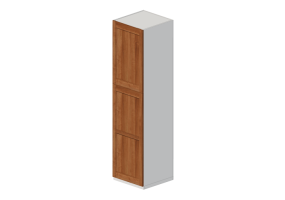 3D Furniture - Corner cabinet in lacquered wood - Ikea - Method - Enköping