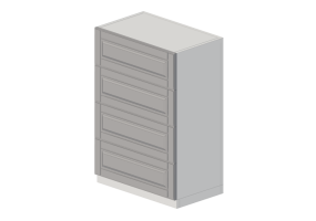3D Furniture - Corner cabinet in lacquered wood - Ikea - Method