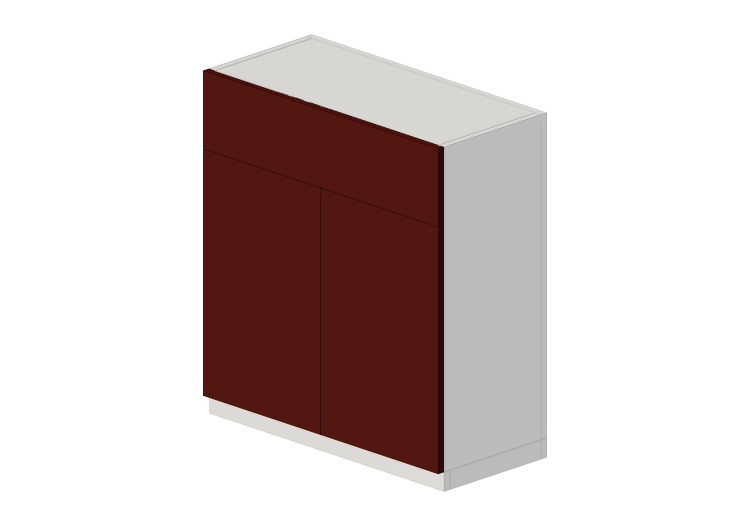 Meubles 3D - Meuble en bois laqué - Ikea - Metod - IKEA Meubles 3D - Meuble en bois laqué - Ikea - Metod - IKEA