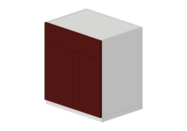 Muebles 3D - Armario de madera lacada - Ikea - Metod - IKEA Muebles 3D - Armario de madera lacada - Ikea - Metod - IKEA