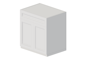 3D Furniture - Corner cabinet in lacquered wood - Ikea - Method - Axstad