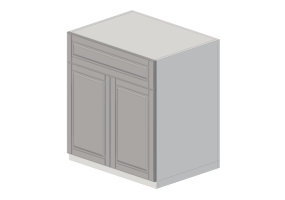 Muebles 3D - Armario de madera lacada - Ikea - Metod - Bodbyn