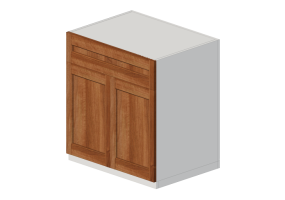 3D Furniture - Corner cabinet in lacquered wood - Ikea - Method - Enk&ouml;ping