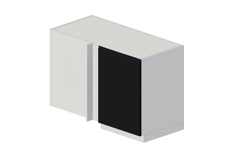 Muebles 3D - Armario esquinero de madera lacada - Ikea -... Muebles 3D - Armario esquinero de madera lacada - Ikea -...