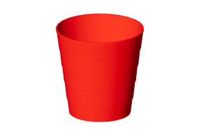 Accessori 3D - Secchio dell&rsquo;immondizia in plastica - Ikea - Fniss