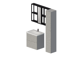 3D M&ouml;bel - Badm&ouml;bel-Kombinationen - Ikea - Enhet