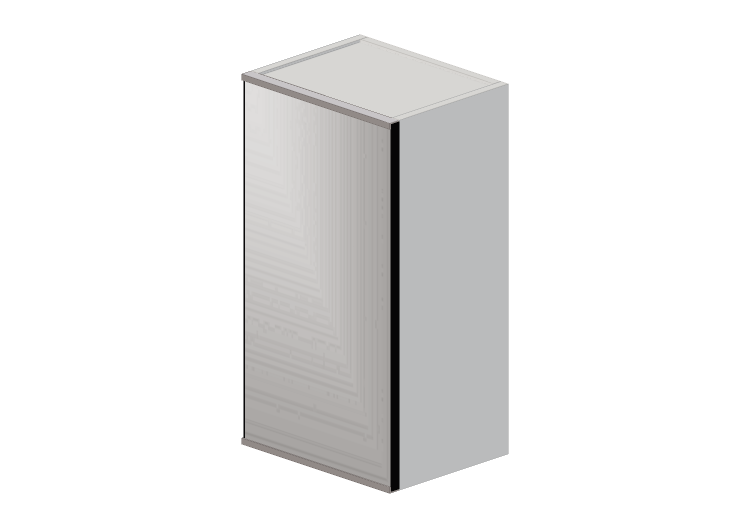 Móveis 3D - Gabinete suspenso c/ espelho - Ikea - Enhet -... Móveis 3D - Gabinete suspenso c/ espelho - Ikea - Enhet -...