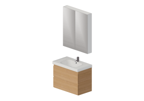 Mobili 3D - Composizione per bagno - Ikea - Godmorgon 