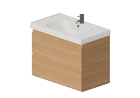 Meubles 3D - Combinaison pour salle de bain - Ikea - Godmorgon - Odensvik