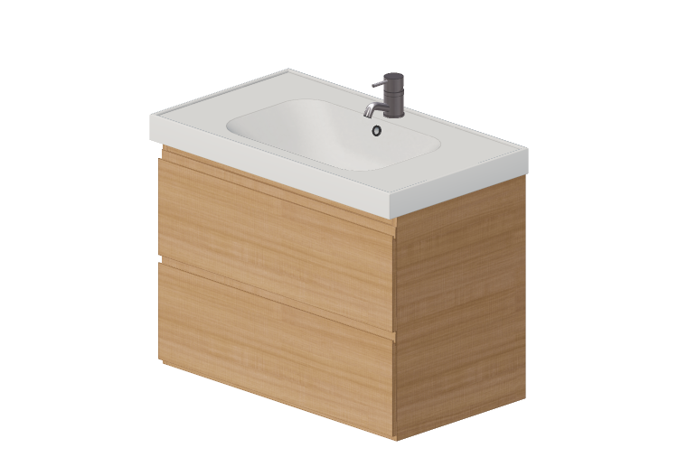 Mobili 3D - Composizione per bagno - Ikea - Godmorgon -... Mobili 3D - Composizione per bagno - Ikea - Godmorgon -...