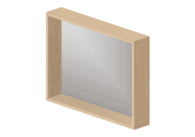 3D Mirrors - Wooden Mirror - Ikea - Molger