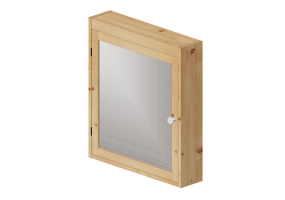 3D Mirrors - Wooden mirror - IKEA - Silver&aring;n