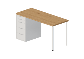 3D Schreibtische - Schreibtisch aus Holz - Ikea - Alex - Lagkapten