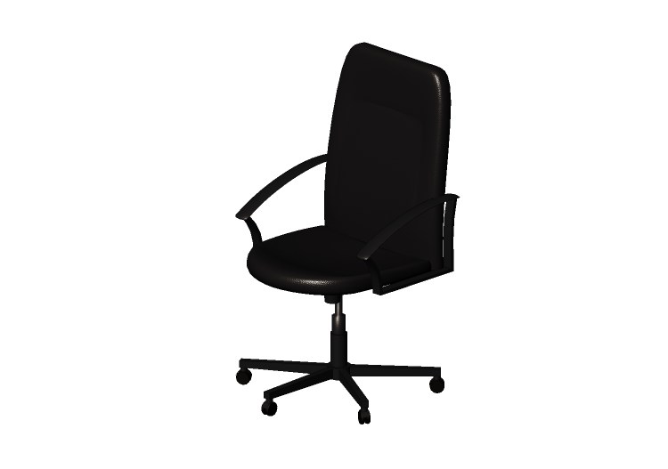 Cadeira 3D - Cadeira de couro - Ikea - Allak - IKEA Cadeira 3D - Cadeira de couro - Ikea - Allak - IKEA