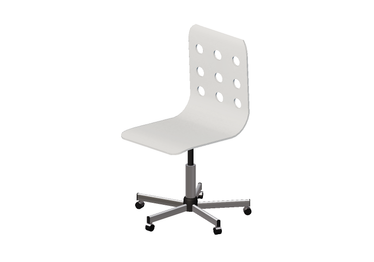 Sillas 3D - Silla de plástico - Ikea - Jules - IKEA Sillas 3D - Silla de plástico - Ikea - Jules - IKEA