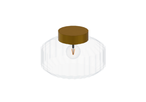 3D Deckenlampe - Deckenlampe aus Glas - Ikea - Solklint