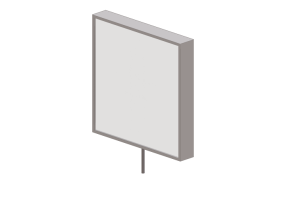 L&aacute;mpara de pared 3D - Panel LED - Ikea - Floalt