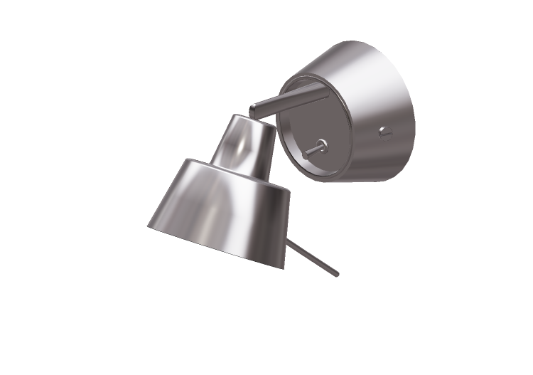 3D Wandlampe - Wandlampe aus Metall - Ikea - Flygge - IKEA 3D Wandlampe - Wandlampe aus Metall - Ikea - Flygge - IKEA
