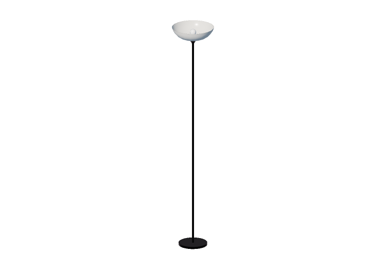 Lampe à sol 3D - Lampe de sol en métal - Ikea - Not - IKEA Lampe à sol 3D - Lampe de sol en métal - Ikea - Not - IKEA