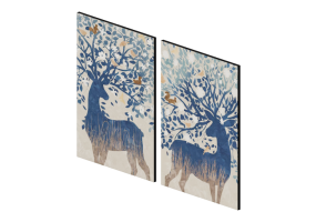 Cuadros 3D - Conjunto de imágenes - Ikea - Pjӓtteryd