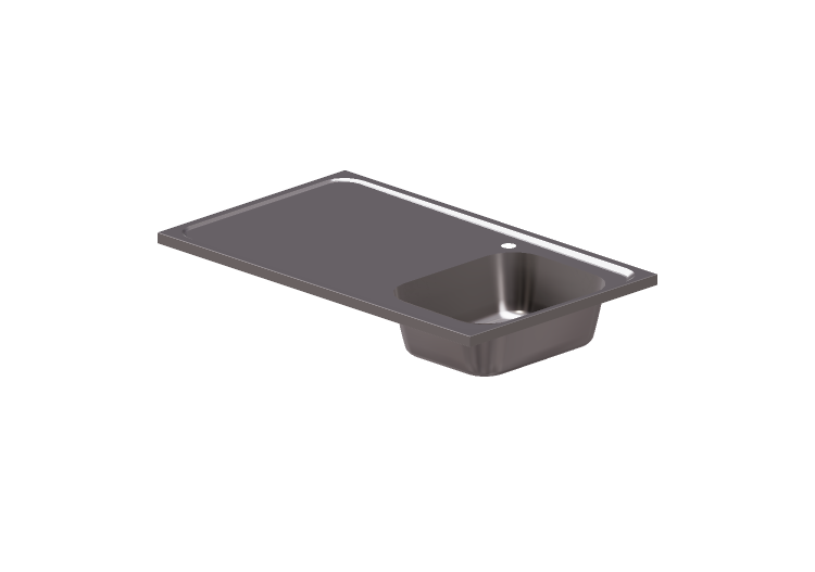 3D Spülbecken - Stahlspüle - Intra - AF10-P - Intra 3D Spülbecken - Stahlspüle - Intra - AF10-P - Intra