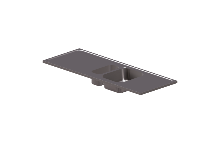 3D Sinks - Twin tub washbasin - Intra - AG16-P - Intra 3D Sinks - Twin tub washbasin - Intra - AG16-P - Intra