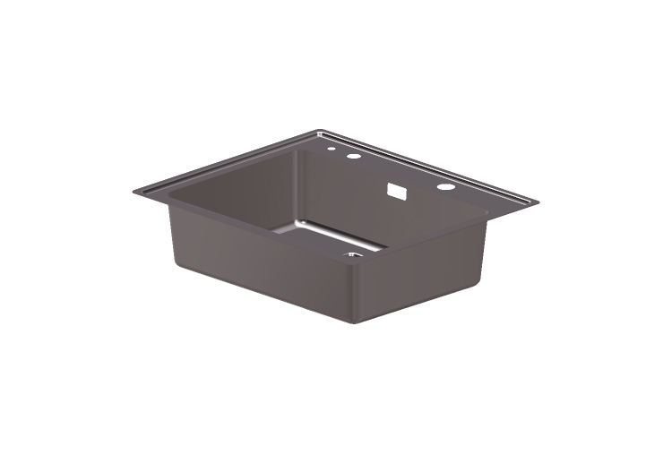 Lavabos et éviers 3D - Évier en acier - Intra - FR60SX -... Lavabos et éviers 3D - Évier en acier - Intra - FR60SX -...