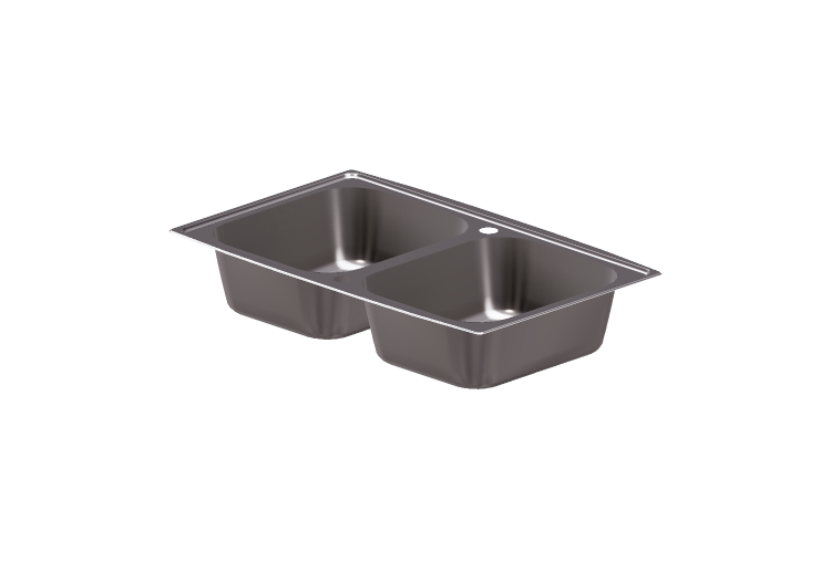 Fregaderos 3D - Fregadero de dos senos - Intra - HZ815DR -... Fregaderos 3D - Fregadero de dos senos - Intra - HZ815DR -...